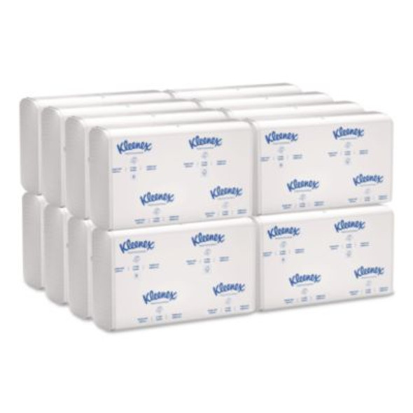 C-Fold Paper Towels, 1 Ply, 10.13 x 13.15, White, 150/Pack, 16 Packs/Carton