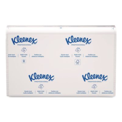 C-Fold Paper Towels, 1 Ply, 10.13 x 13.15, White, 150/Pack, 16 Packs/Carton