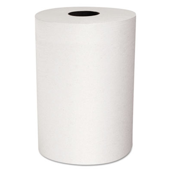 Slimroll Towels, Absorbency Pockets, 8" x 580 Ft, White, 6 Rolls/Carton