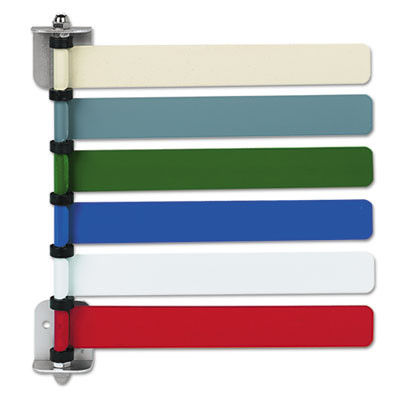 Room Id Flag System, 6 Flags, Assorted Colors