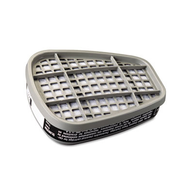 6001 Respirator Cartridge For Certain Organic Vapors, 2/Pack