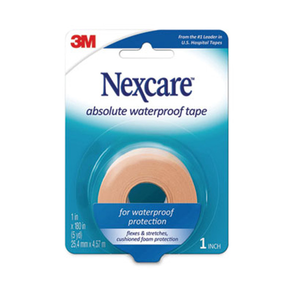 Absolute Waterproof First Aid Tape, Foam, 1 X 180