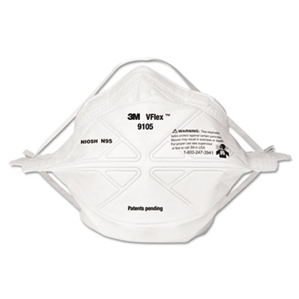 Vflex Particulate Respirator N95, Standard Size, 50/Box