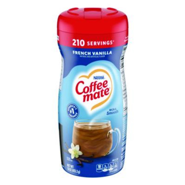 French Vanilla Creamer Powder, 15 Oz. Canister