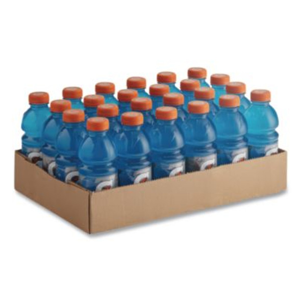 G-Series Perform 02 Thirst Quencher, Cool Blue, 20 Oz Bottle, 24/Carton