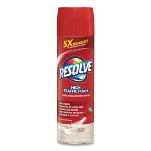 Foam Carpet Cleaner, Foam, 22 Oz Aerosol Spray
