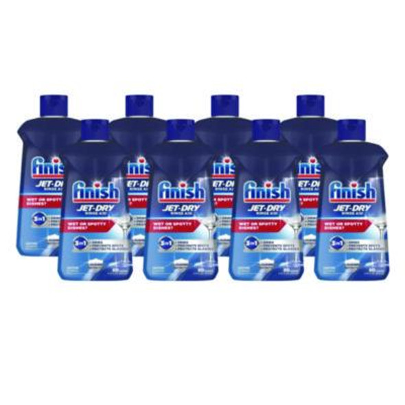 Jet-Dry Rinse Agent, 8.45 Oz Bottle, 8/Carton