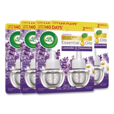 Scented Oil Refill, Lavender And Chamomile, 0.67 Oz, 2/Pack, 6 Packs/Carton