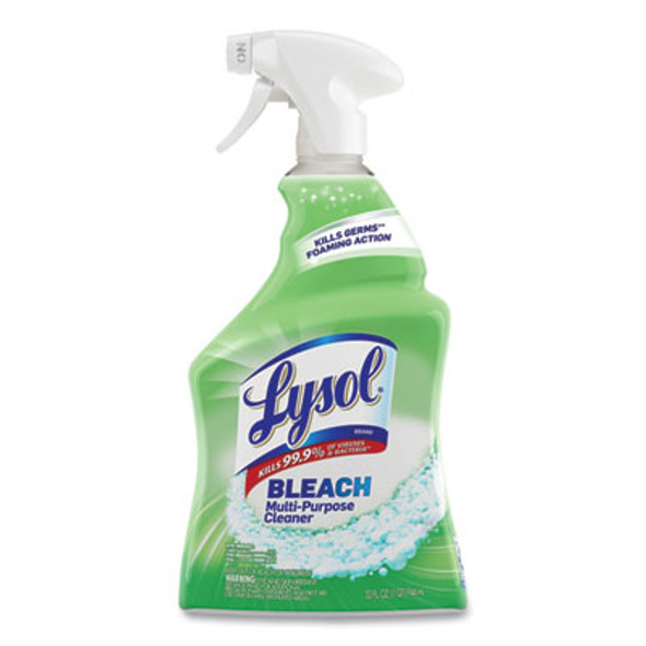 Multi-Purpose Cleaner With Bleach, 32 Oz Spray Bottle, 12/Carton