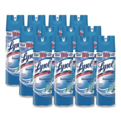 Disinfectant Spray, Spring Waterfall Scent, 19 Oz Aerosol Spray