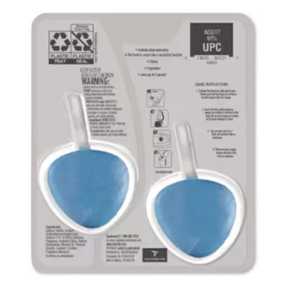 Hygienic Automatic Toilet Bowl Cleaner, Atlantic Fresh Scent, 2/Pack