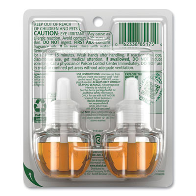 Scented Oil Twin Refill, Hawaii Exotic Papaya And Hibiscus Flower, 0.67 Oz Refill