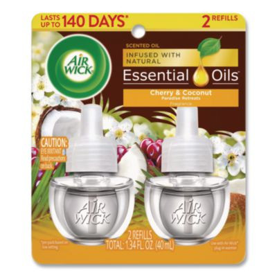 Scented Oil Refills, Paradise Retreat, 0.67 Oz, 2/Pack