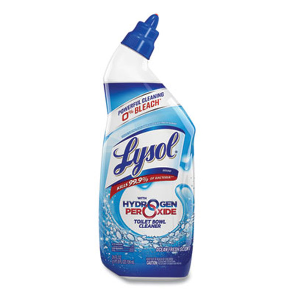 Toilet Bowl Cleaner With Hydrogen Peroxide, Ocean Fresh Scent, 24 Oz, 9/Carton