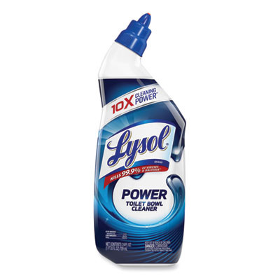 Disinfectant Toilet Bowl Cleaner, Atlantic Fresh Scent, 24 Oz Angle-Neck Bottle, 2/Pack