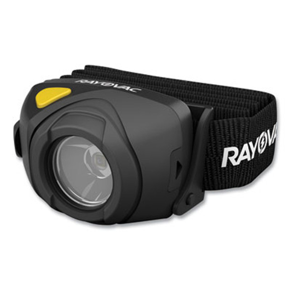 Virtually Indestructible Led Headlight, 3 Aaa Batteries (Included), 30 M Projection, Black