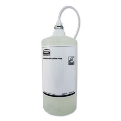 One Shot Antibacterial Enriched Lotion Soap Refill, Unscented, 1,600 Ml, 4/Carton