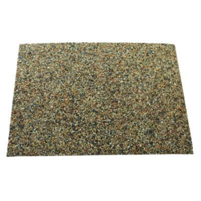 Landmark Series Aggregate Panels For 35 Gal Classic Containers, 15.7" x 0.38" x 27.9", River Rock, 4/Carton