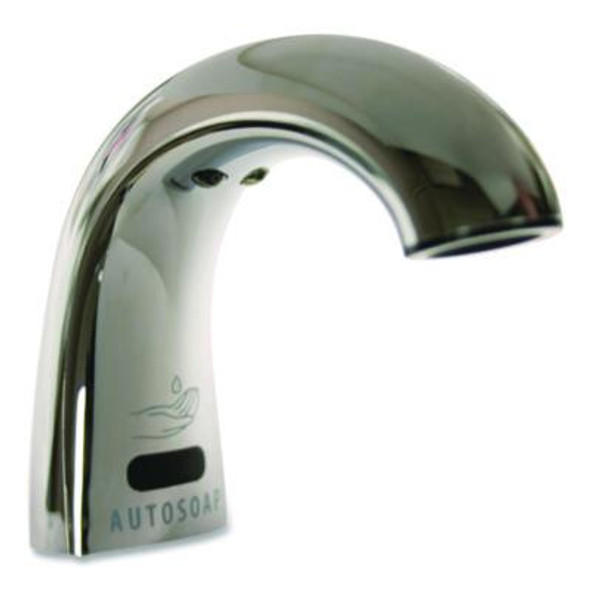 One Shot Soap Dispenser - Touch Free, Foam, 800 Ml/1,600 Ml, 1.9 x 5.5 x 4, Polished Chrome