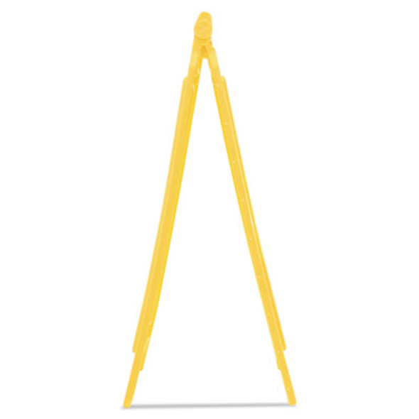 "Caution Wet Floor" Sign, 11 x 12 x 25, Yellow