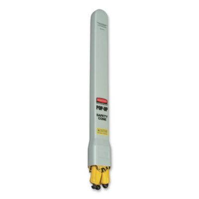 Multilingual Pop-Up Wet Floor Safety Cone, 21 X 21 X 30, Yellow