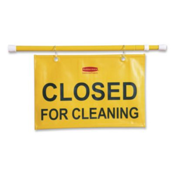 Site Safety Hanging Sign, 50 x 1 x 13, Yellow