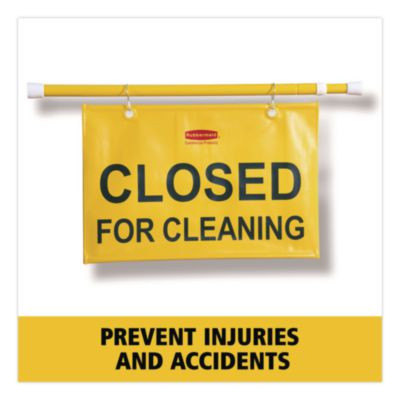 Site Safety Hanging Sign, 50 x 1 x 13, Yellow