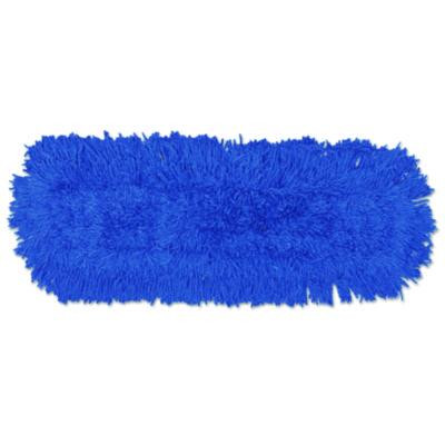 Twisted Loop Blend Dust Mop, Synthetic, 24 X 5, Blue, Dozen