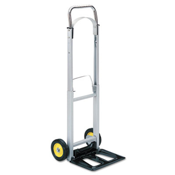 Hideaway Aluminum Hand Truck, 250 Lb Capacity, 15.5 x 16.5 x 43.5, Aluminum