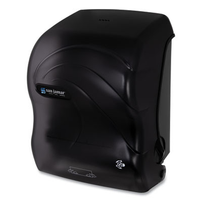 Simplicity Mechanical Roll Towel Dispenser, 12.38 x 9.5 x 14.63, Black Pearl