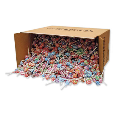 Dum-Dum-Pops, Assorted Flavors, Individually Wrapped, Bulk 30 Lb Carton