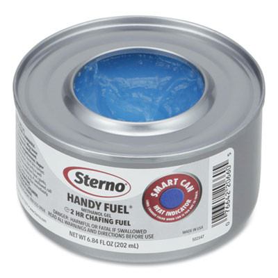 Handy Fuel Methanol Gel Chafing Fuel, 2 Hour Burn, 6.7 Oz, 72/Carton