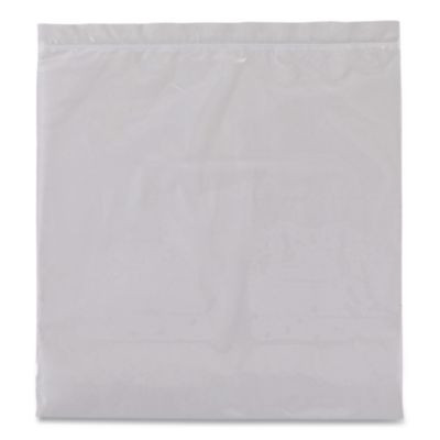 Seal Closure Bags, 2 Mil, 12" X 12", Clear, 500/Carton