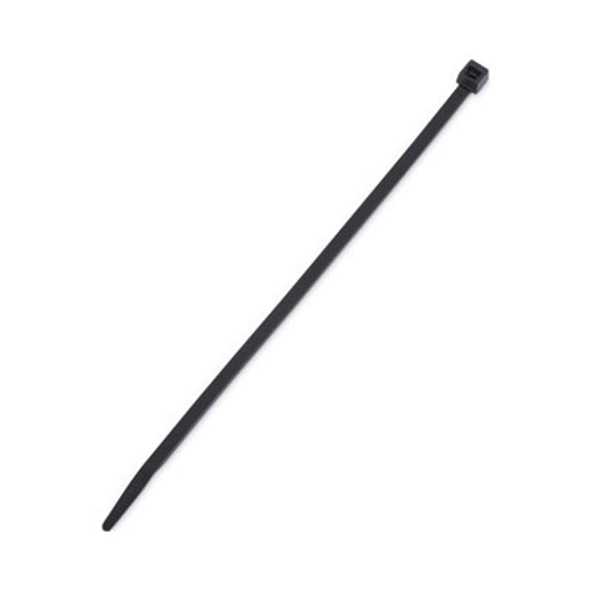 Nylon Cable Ties, 8 X 0.19, 50 Lb, Black, 1,000/Pack
