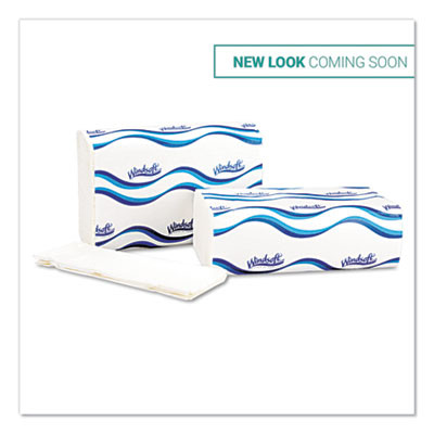 Multifold Paper Towels, 1-Ply, 9.25 x 9.5, White, 250/Pack, 16 Packs/Carton