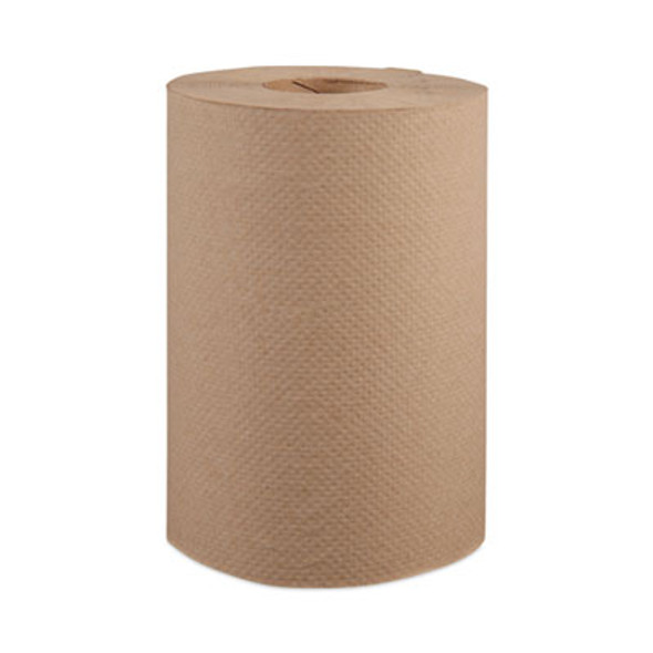 Hardwound Roll Towels, 1-Ply, 8" x 350 Ft, Natural, 12 Rolls/Carton