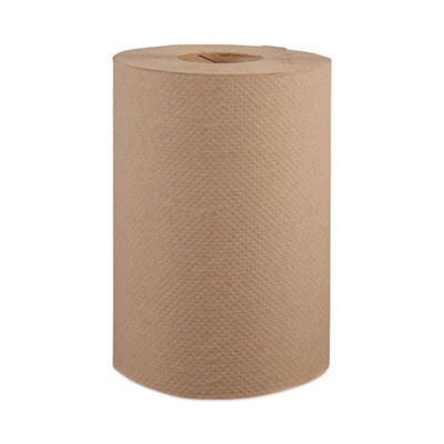Hardwound Roll Towels, 1-Ply, 8" x 350 Ft, Natural, 12 Rolls/Carton