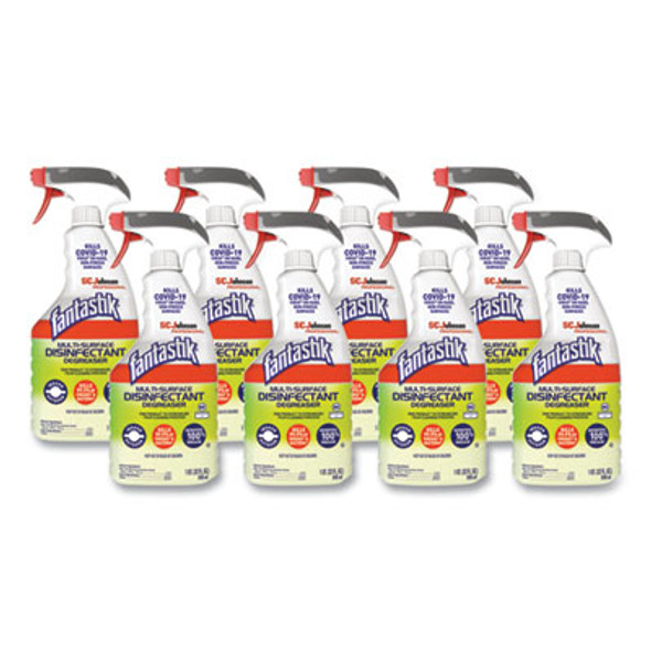 Multi-Surface Disinfectant Degreaser, Herbal, 32 Oz Spray Bottle, 8/Carton