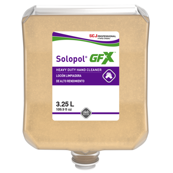 SCJP GPF3LNA Solopol GFX Gritty Foam Soap Value Pak, 2 Refills & One Dispenser