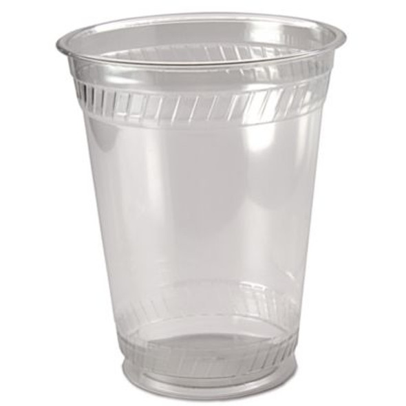 Kal-Clear Pet Cold Drink Cups, 16 Oz To 18 Oz, Plastic, Clear, 50/Sleeve, 20 Sleeves/Carton