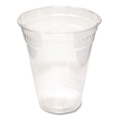 Kal-Clear Pet Cold Drink Cups, 16 Oz To 18 Oz, Plastic, Clear, 50/Sleeve, 20 Sleeves/Carton