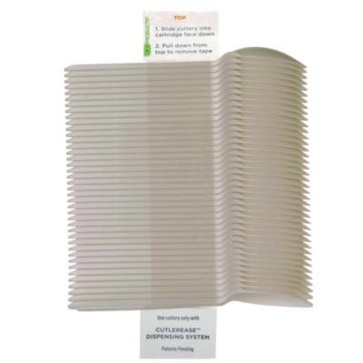 Cutlery For Cutlerease Dispensing System, Spoon, Plastic, White, 960/Carton