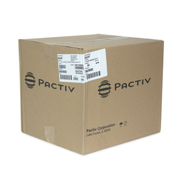 Earthchoice Recycled Pet Container Lid, For 24-32 Oz Container Bases, 7.38 x 7.38 x 0.82, Clear, Plastic, 300/Carton