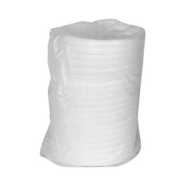 Placesetter Satin Non-Laminated Foam Dinnerware, Plate, 7" Dia, White, 900/Carton
