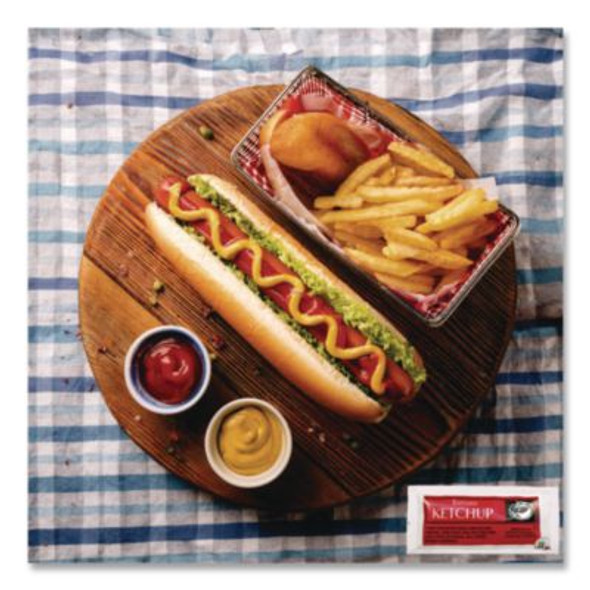 Condiment Packets, Ketchup, 0.25 Oz Packet, 200/Carton