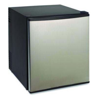 1.7 Cu.Ft Superconductor Compact Refrigerator, Black/Stainless Steel