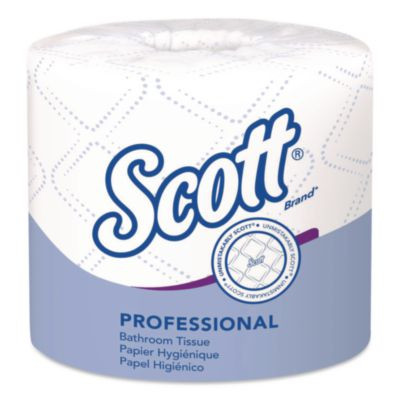 Essential Standard Roll Bathroom Tissue For Business, Septic Safe, 2-Ply, White, 550 Sheets/Roll, 20 Rolls/Carton