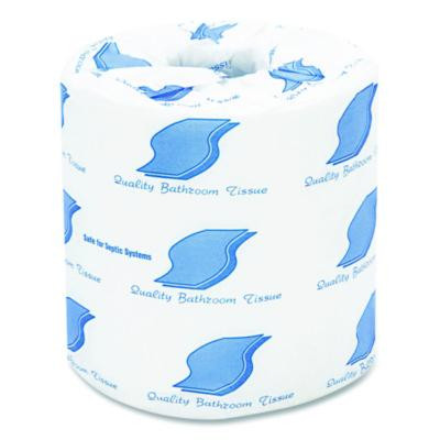 Bath Tissue, Septic Safe, 2-Ply, White, 420 Sheets/Roll, 96 Rolls/Carton