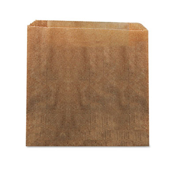 Waxed Kraft Liners, 10.5" x 3.25" x 9.38", Brown, 250/Carton