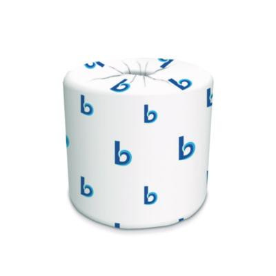 Two-Ply Toilet Tissue, Septic Safe, White, 125 Ft Roll Length, 500 Sheets/Roll, 96 Rolls/Carton